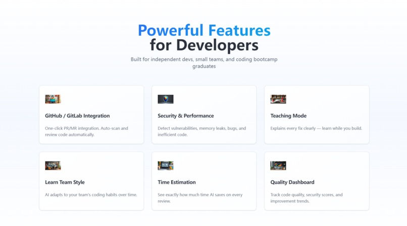 CodeReview Bot – screenshot 2