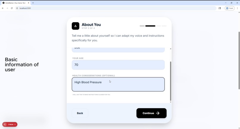 EchoMentor – screenshot 1