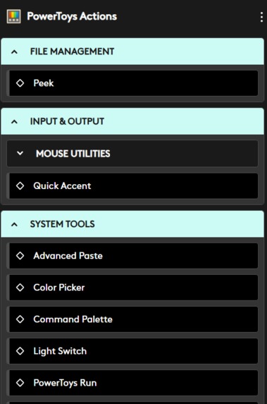 PowerToys plugin – screenshot 1