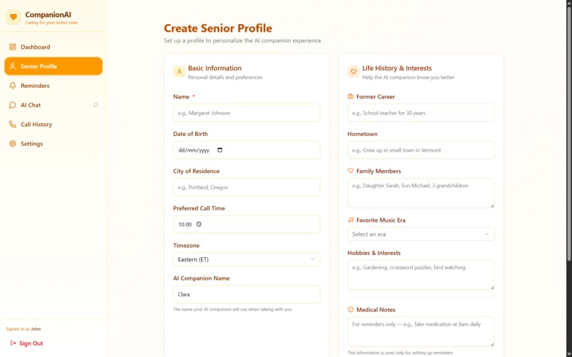 CompanionAI – screenshot 3