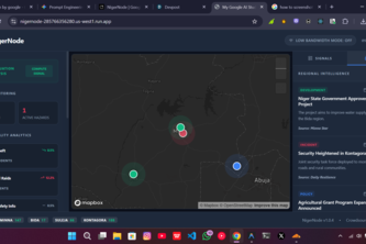 NigerNode : Live Map showing crime rates,news,schools
