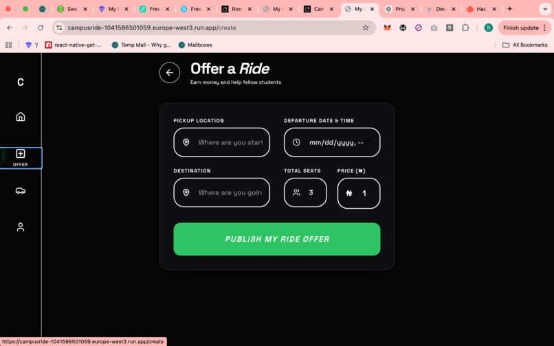 KampuzRide – screenshot 1