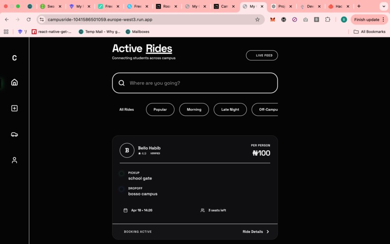 KampuzRide – screenshot 2