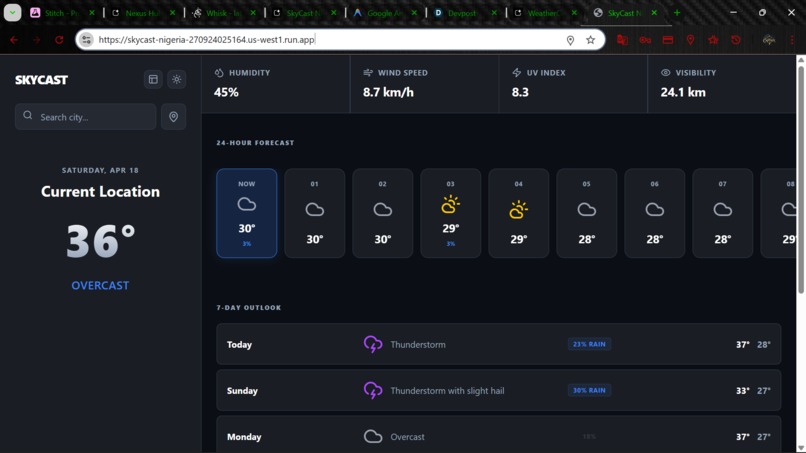 SkyCast – screenshot 1