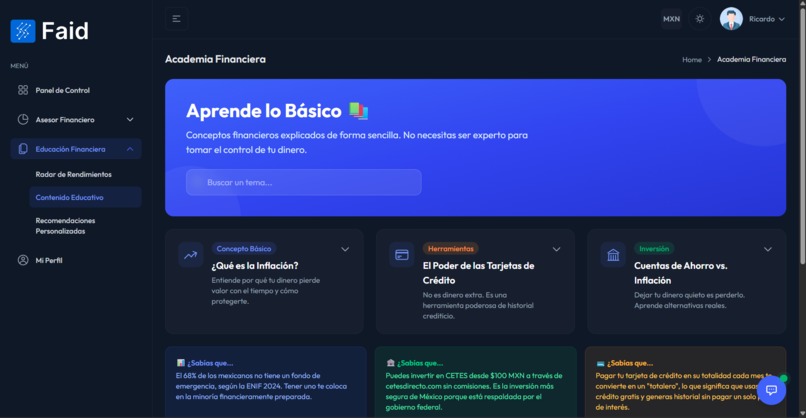 Faid - Asesor Financiero – screenshot 9
