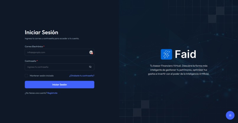 Faid - Asesor Financiero – screenshot 1