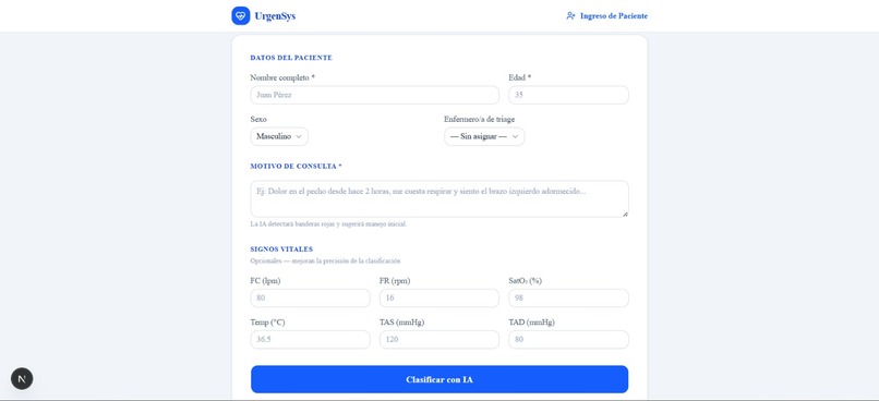 UrgenSys – screenshot 3