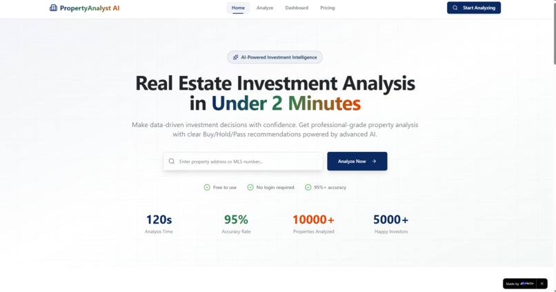 PropertyAnalyst AI – screenshot 1