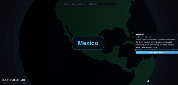 Cultural Atlas – screenshot 2