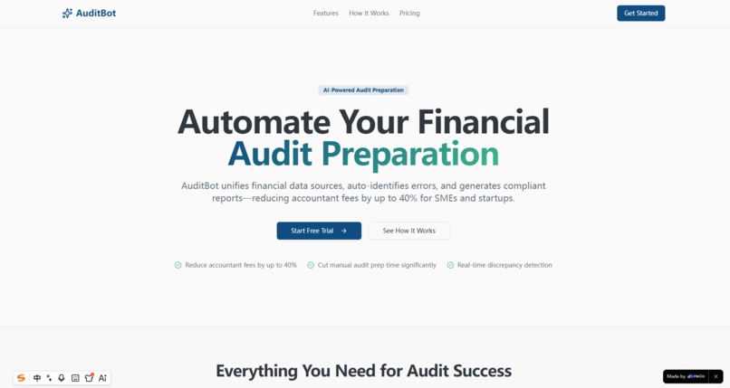 AuditBot – screenshot 1