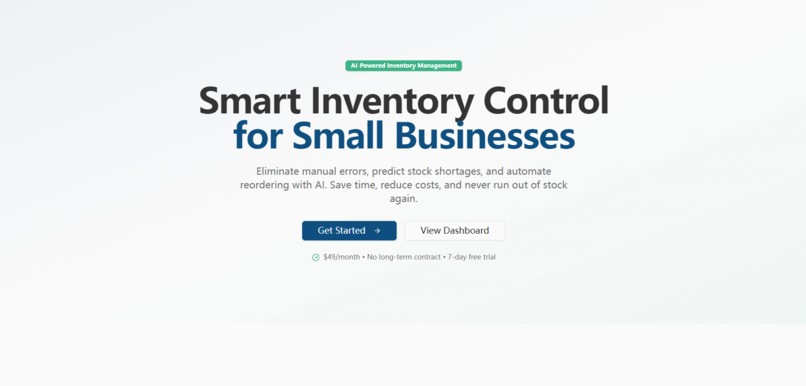 InventoryAgent – screenshot 1