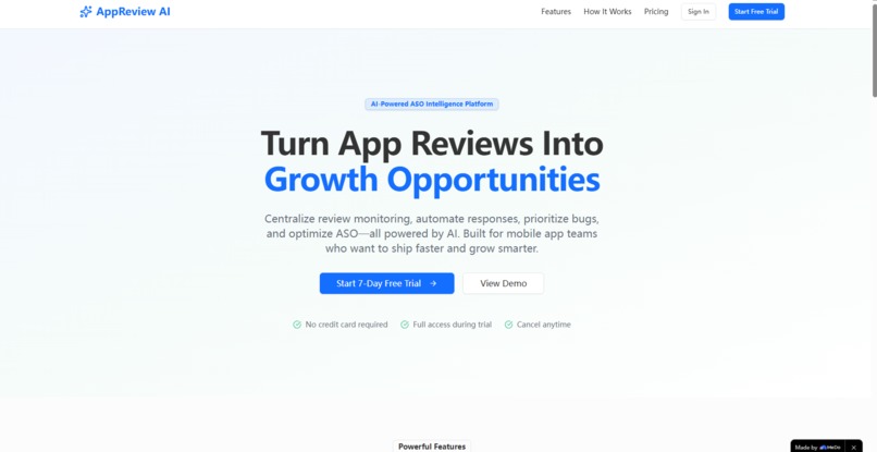 AppReview AI – screenshot 1