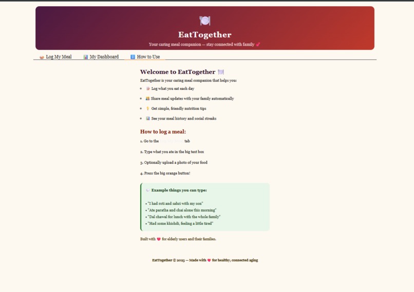 EatTogether AI-Powered Meal & Social App – screenshot 1