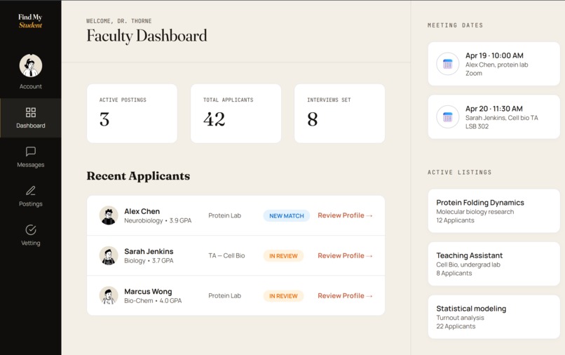 FindmyProfessor – screenshot 4