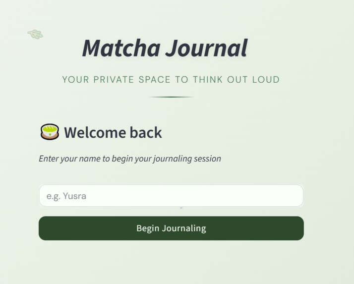 Matcha Journal – screenshot 1
