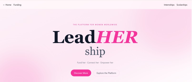 LeadHERship – screenshot 1