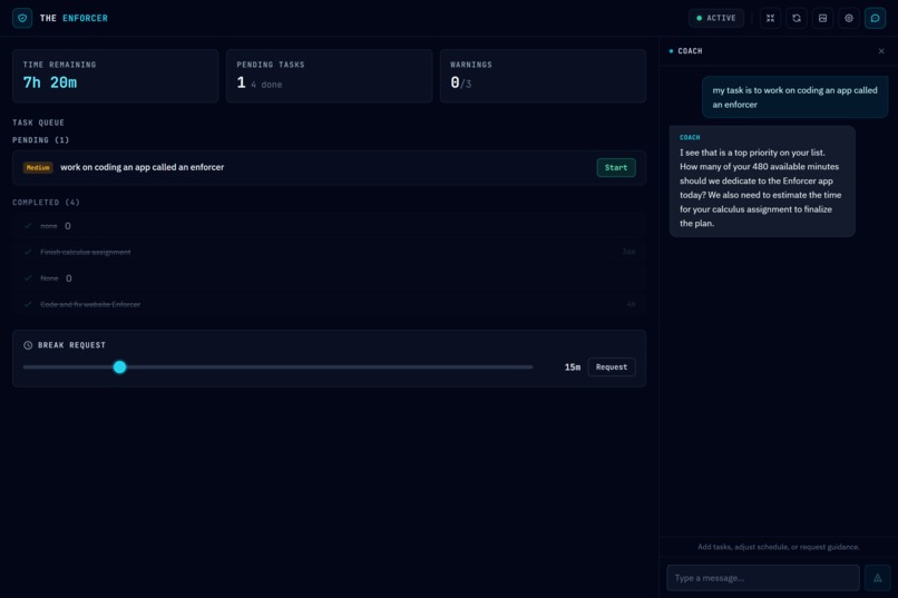 Enforcer – screenshot 1