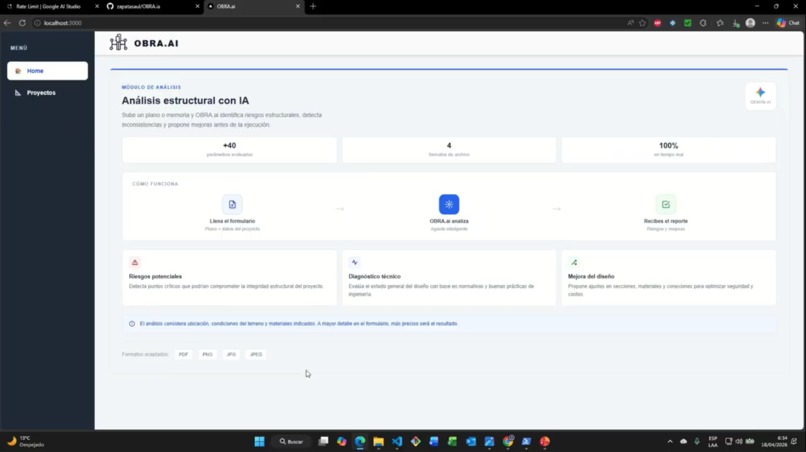 OBRA.ia – screenshot 1