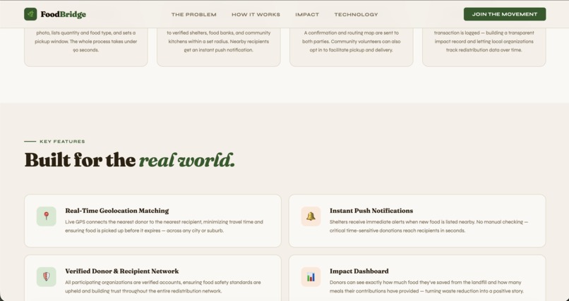 Smart Food Redistribution System – screenshot 4
