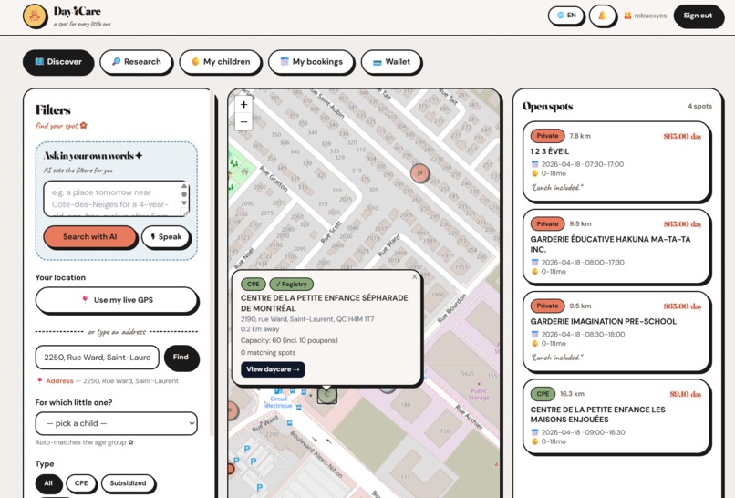 Day4Care – screenshot 3
