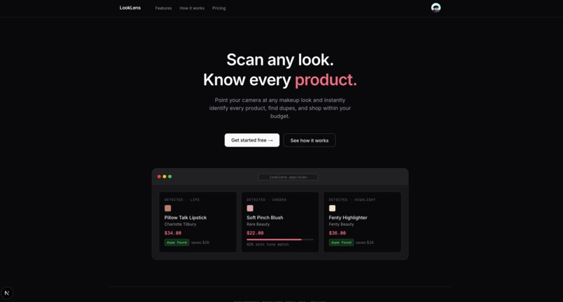 LookLens – screenshot 1