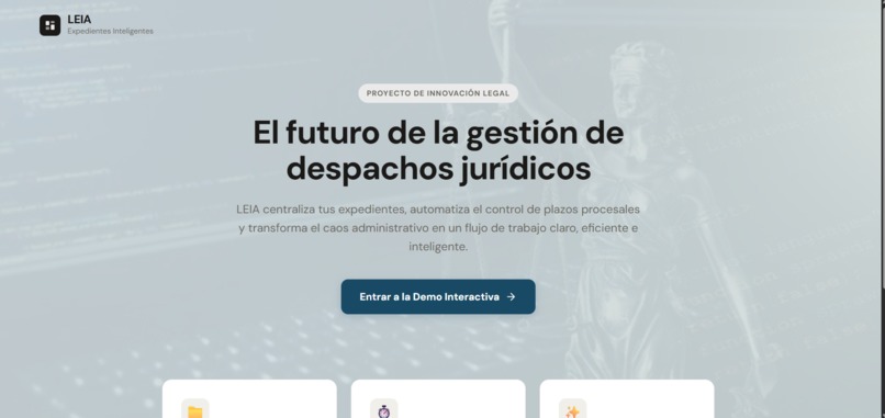 LEIA: Expedientes Legales e Inteligencia Artificial – screenshot 6