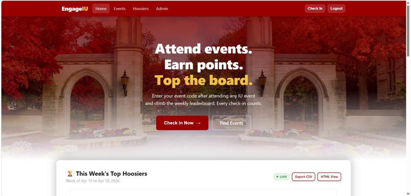 EngageIU – screenshot 1