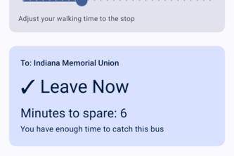 Bloomington Transit smart app