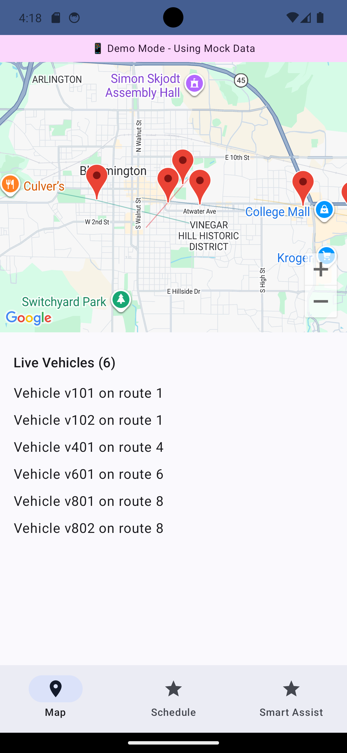 Bloomington Transit smart app | Devpost