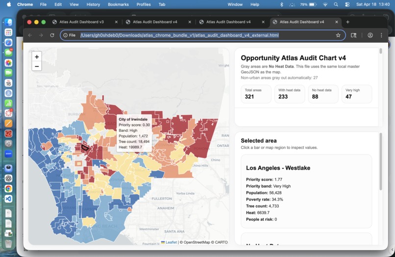 Targeted Urban Tree Planting to Reduce Heat Inequality – screenshot 2
