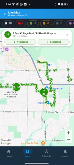 Case - 3 Bloomington Transit App (Easy Transit) – screenshot 4