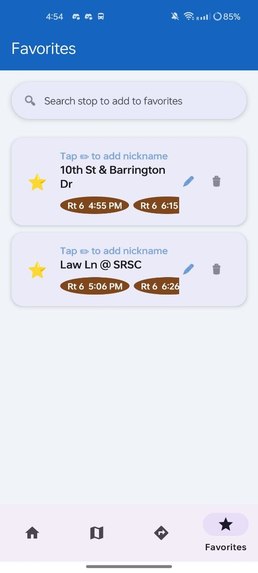 BtownTransit – screenshot 4