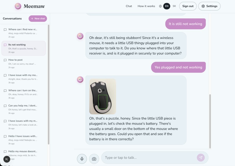 Meemaw Assistant – screenshot 3