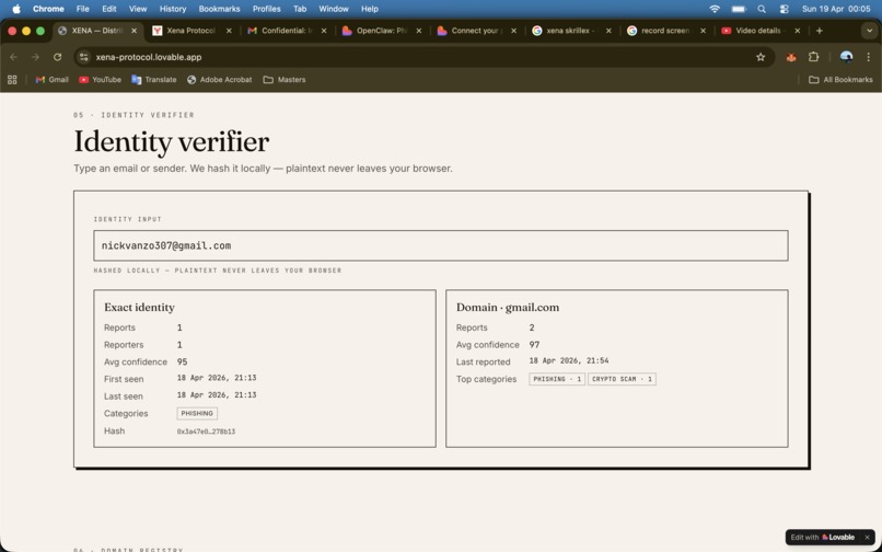 Xena Protocol – screenshot 1
