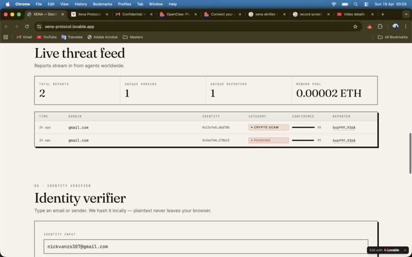 Xena Protocol – screenshot 2