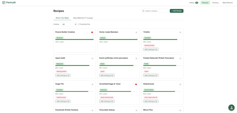 PantryAI – screenshot 4