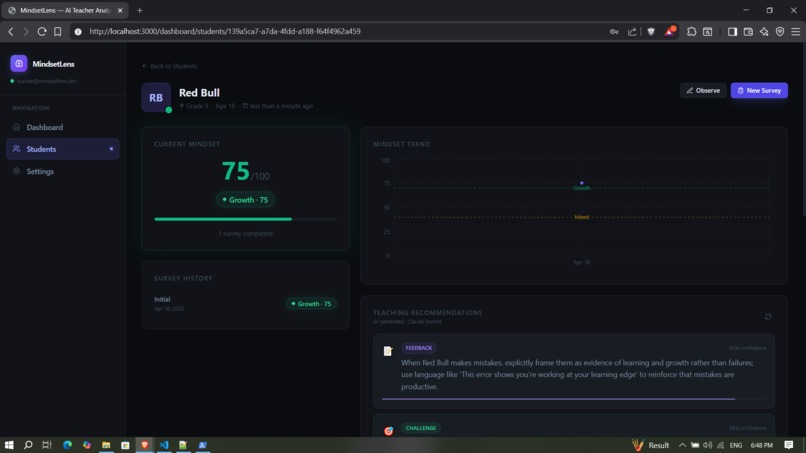 MindsetLens: Because every student's mindset matters – screenshot 9