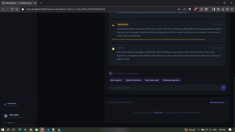 MindsetLens: Because every student's mindset matters – screenshot 10