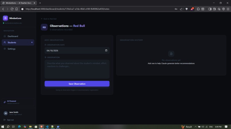 MindsetLens: Because every student's mindset matters – screenshot 11