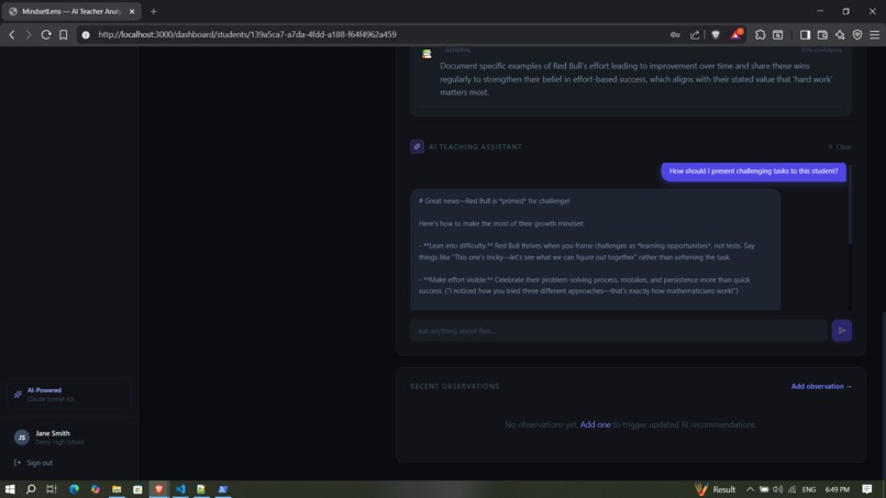 MindsetLens: Because every student's mindset matters – screenshot 12