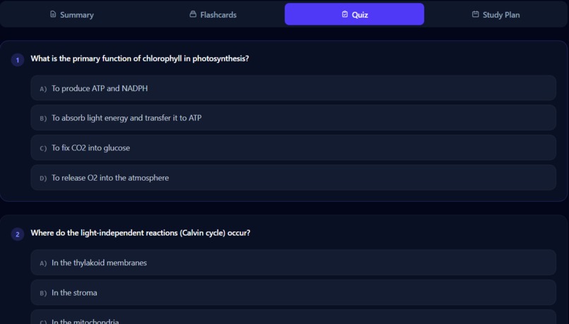 StudyFlow AI – screenshot 3