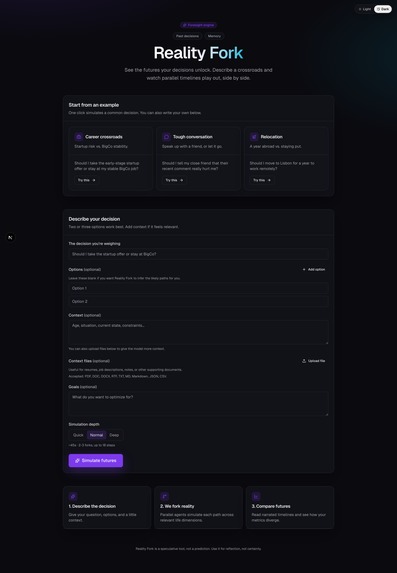 Reality Fork – screenshot 1
