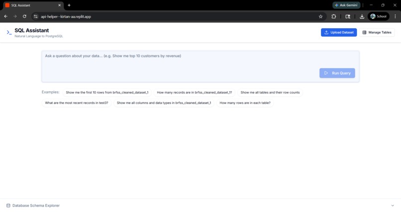 SQL-Assistant – screenshot 1