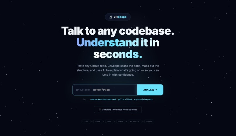 GitScope – screenshot 1