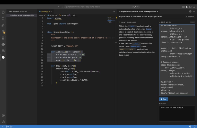 Explainable – screenshot 1