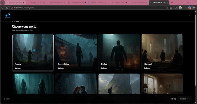 EchoMind-AI-Storytelling – screenshot 6
