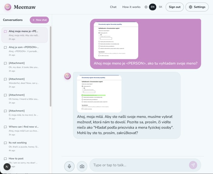 Meemaw Assistant – screenshot 4