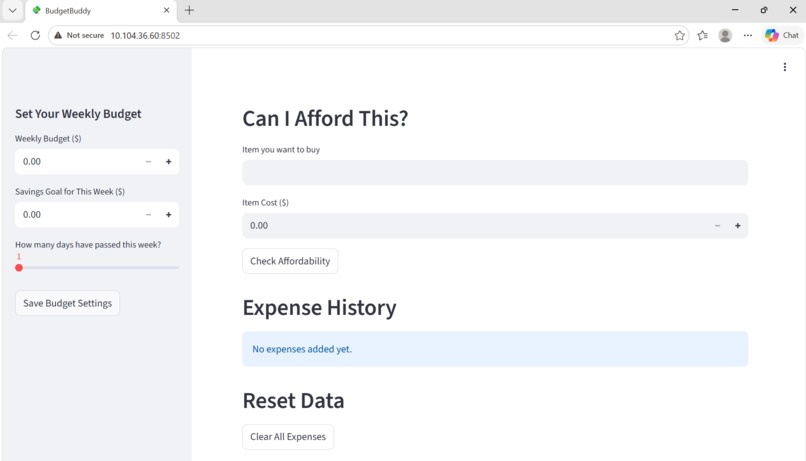 BudgetBuddy – screenshot 3