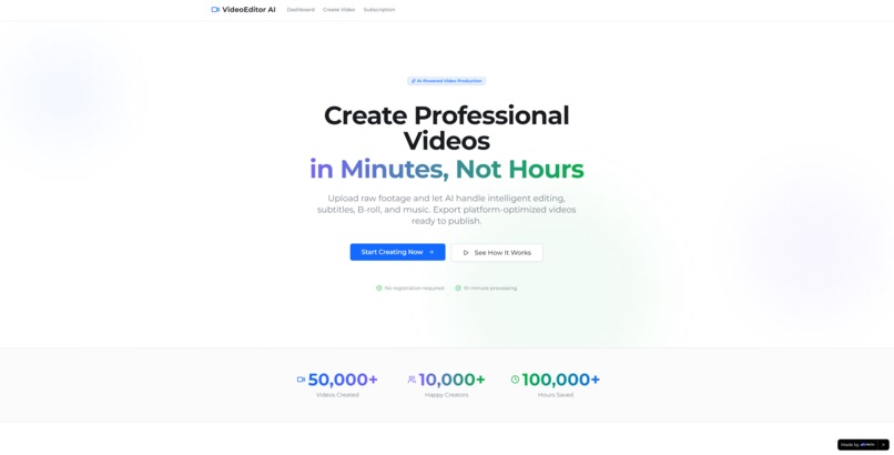 VideoEditor AI – screenshot 1