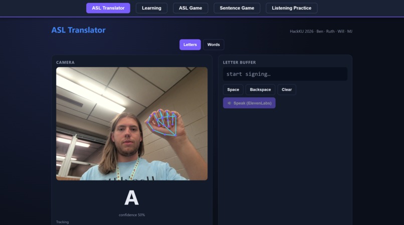 Sign Language Live – screenshot 1